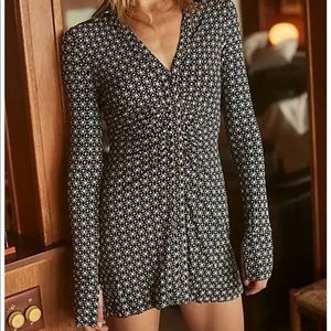 FREE PEOPLE Shayla Printed Mini Dress SIZE XS